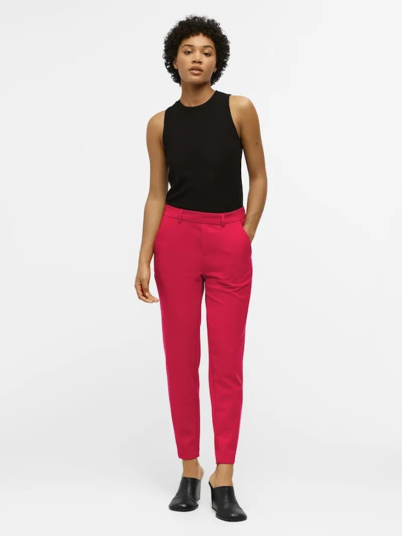 Object Hosen*OBJLISA SLIM PANT NOOS viva magenta