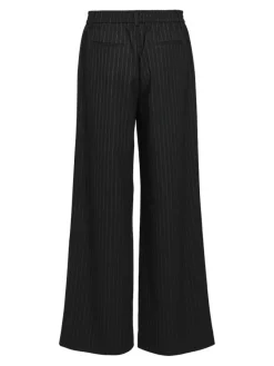 Object Hosen*OBJLISA WIDE PANT AOP NOOS Black