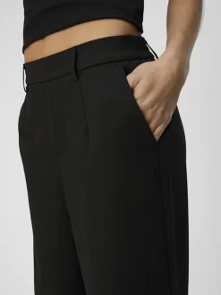 Object Hosen*OBJLISA WIDE PANT NOOS Black