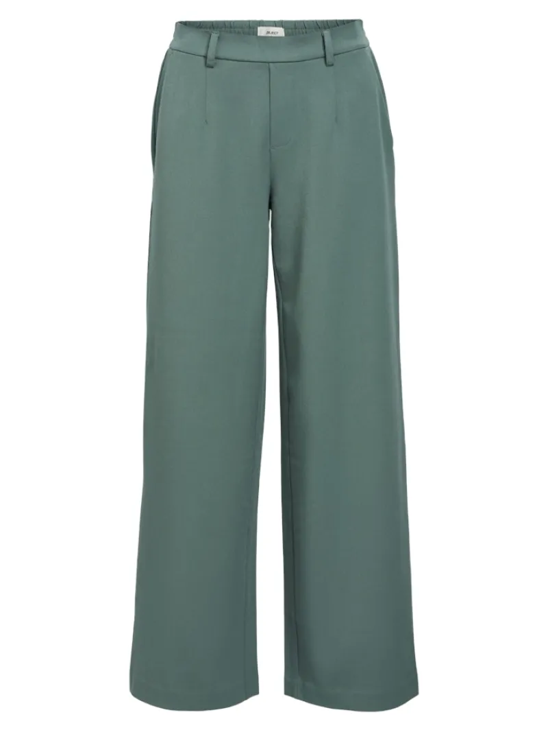 Object Hosen*OBJLISA WIDE PANT NOOS dark forest