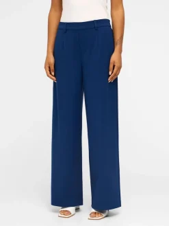Object Hosen*OBJLISA WIDE PANT NOOS dunkelblau1