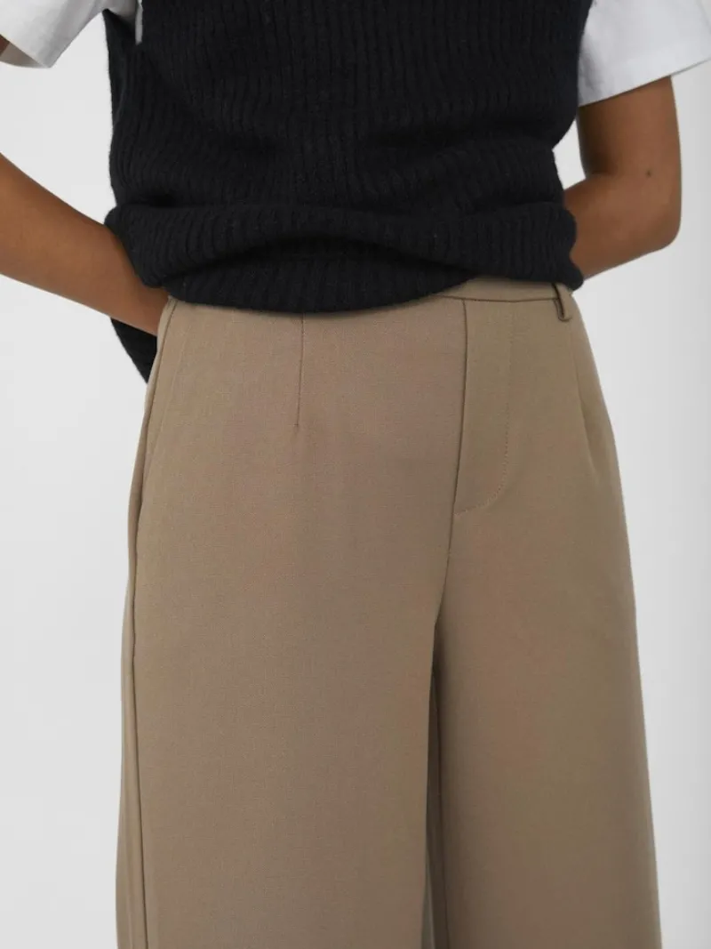 Object Hosen*OBJLISA WIDE PANT NOOS Fossil