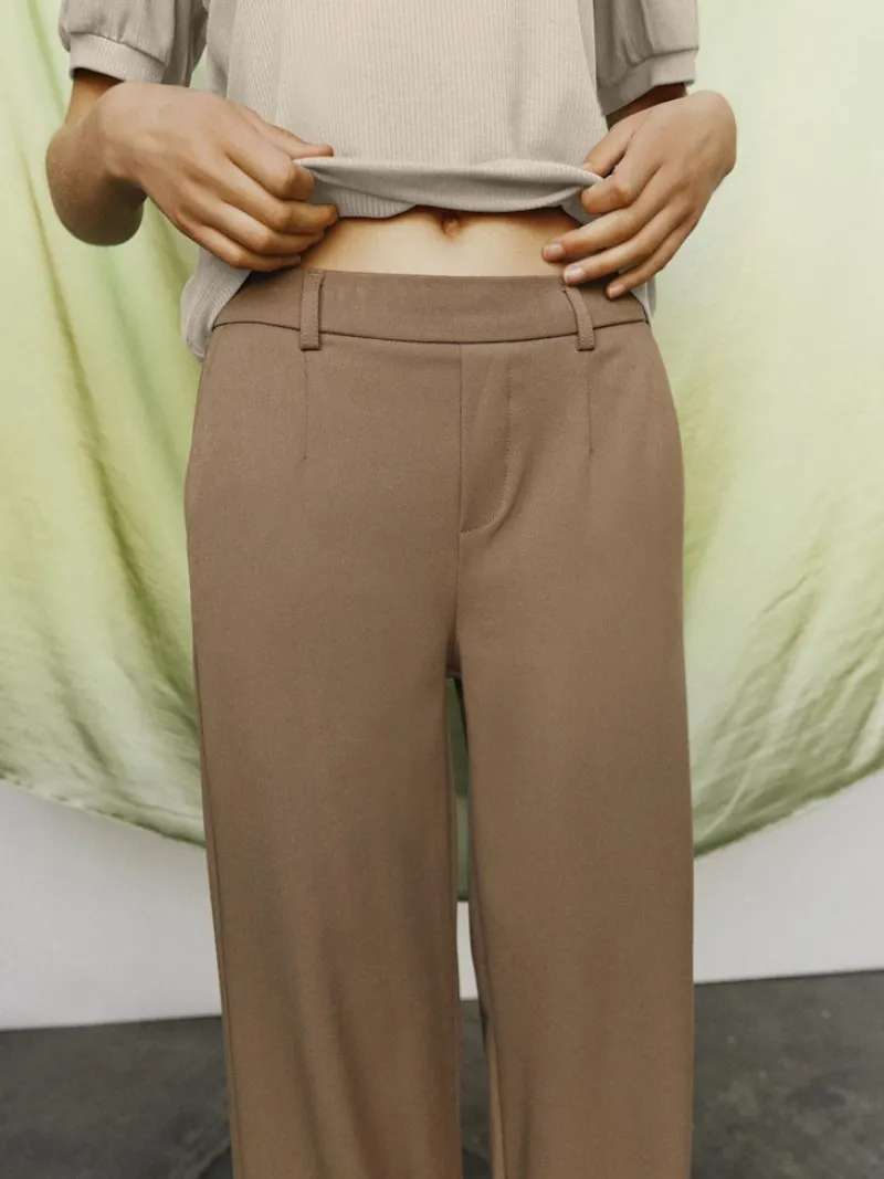 Object Hosen*OBJLISA WIDE PANT NOOS Fossil