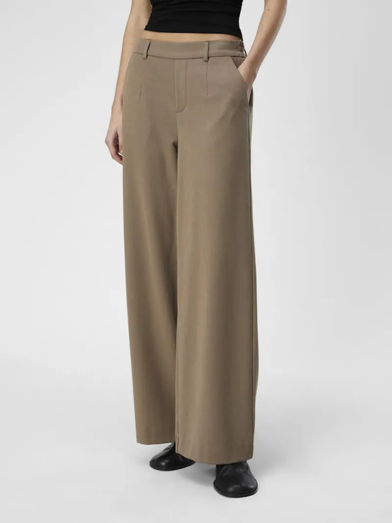 Object Hosen*OBJLISA WIDE PANT NOOS Fossil