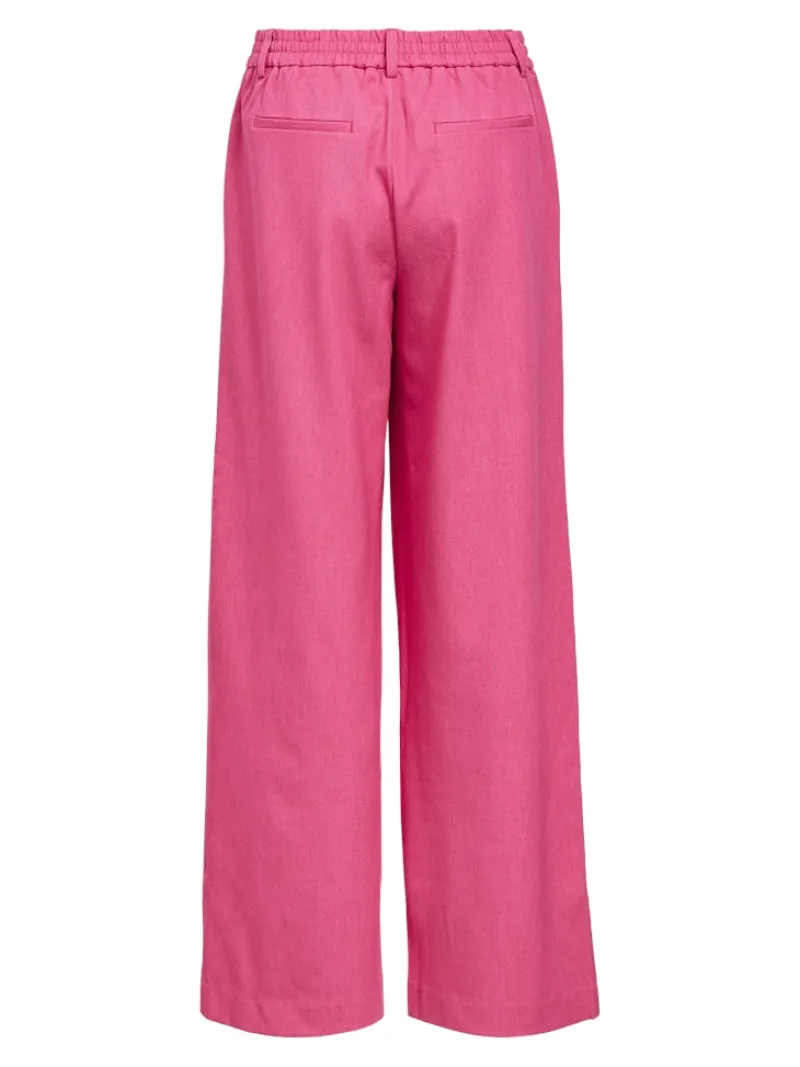 Object Hosen*OBJLISA WIDE PANT NOOS Raspberry Sorbet