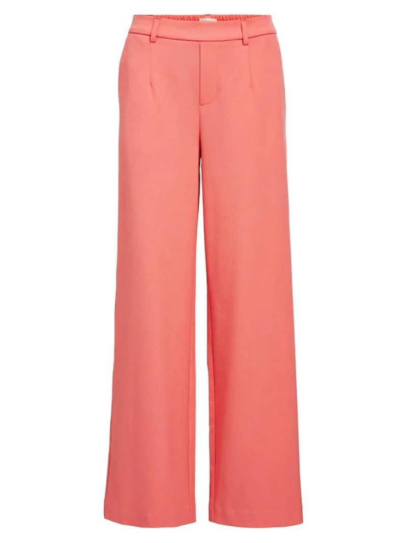Object Hosen*OBJLISA WIDE PANT NOOS rosa1