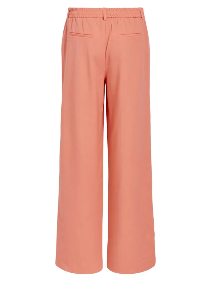 Object Hosen*OBJLISA WIDE PANT NOOS rosa1