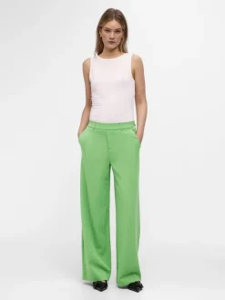 Object Hosen*OBJLISA WIDE PANT NOOS vibrant green