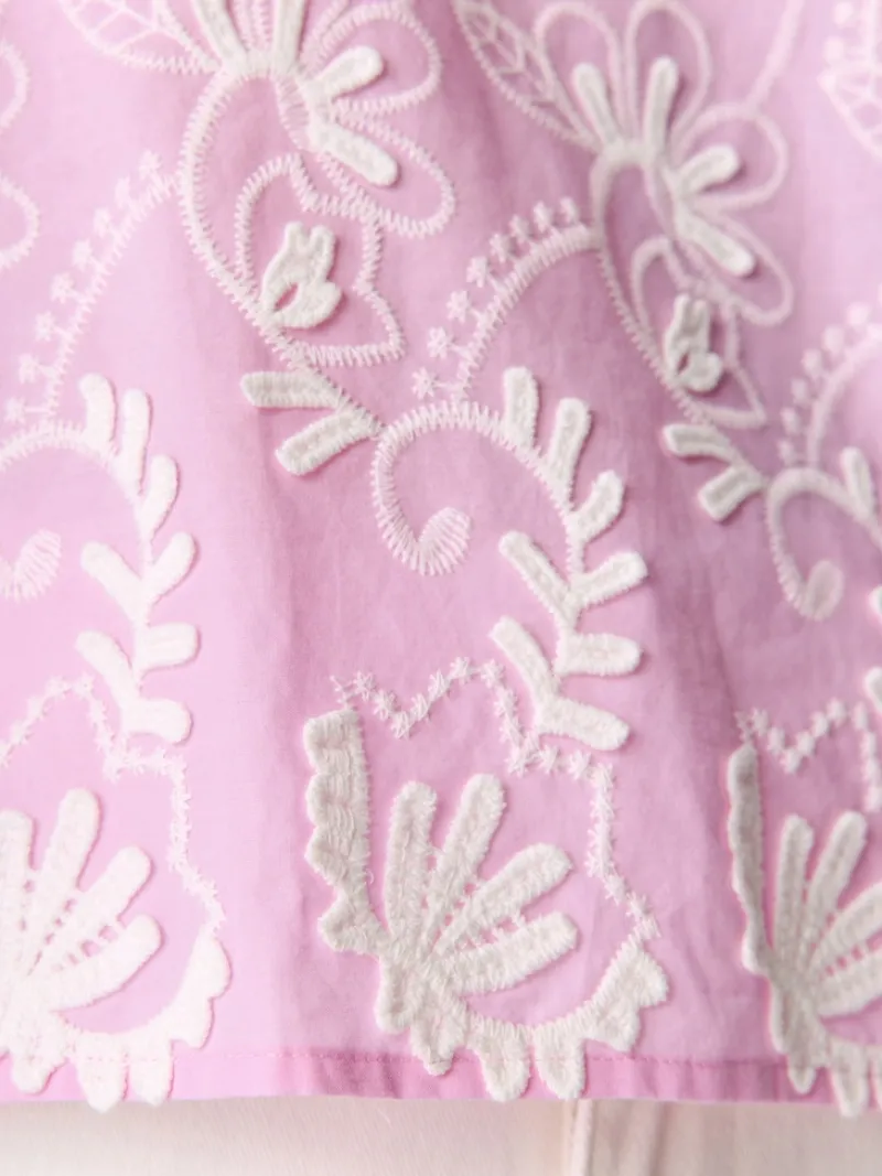 Object Blusen*OBJMYA 2/4 RE TOP NOOS pink frosting