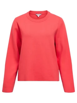 Object Pullover & Sweatshirts*OBJREYNARD O-NECK PULLOVER NOOS poinsettia