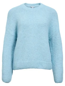 Object Pullover & Sweatshirts*OBJSAGGIA LS LO PULLOVER NOOS winter sky