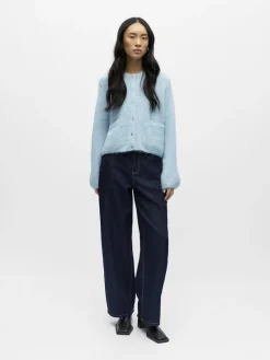 Object Pullover & Sweatshirts*OBJSAGGIA RE L/S KNIT CARDIGAN NOOS winter sky