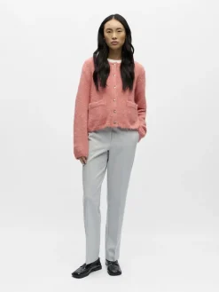 Object Pullover & Sweatshirts*OBJSAGGIA RE L/S KNIT CARDIGAN NOOS lantana