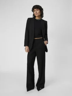 Object Jacken*OBJSIGRID L/S BLAZER NOOS Black