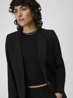 Object Jacken*OBJSIGRID L/S BLAZER NOOS Black