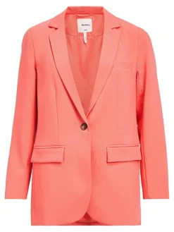 Object Jacken*OBJSIGRID L/S BLAZER NOOS georgia peach