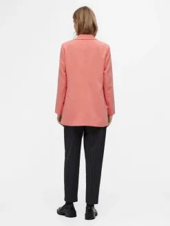 Object Jacken*OBJSIGRID L/S BLAZER NOOS georgia peach
