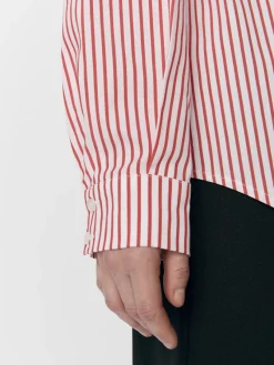 Object Blusen*OBJTUTTA LO L/S SHIRT NOOS white3