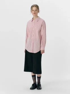 Object Blusen*OBJTUTTA LO L/S SHIRT NOOS white3