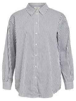 Object Blusen*OBJTUTTA LO L/S SHIRT NOOS white1