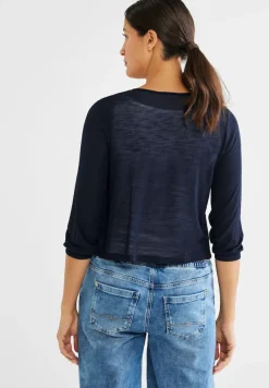 Street One Shirts*Offene Shirtjacke deep blue