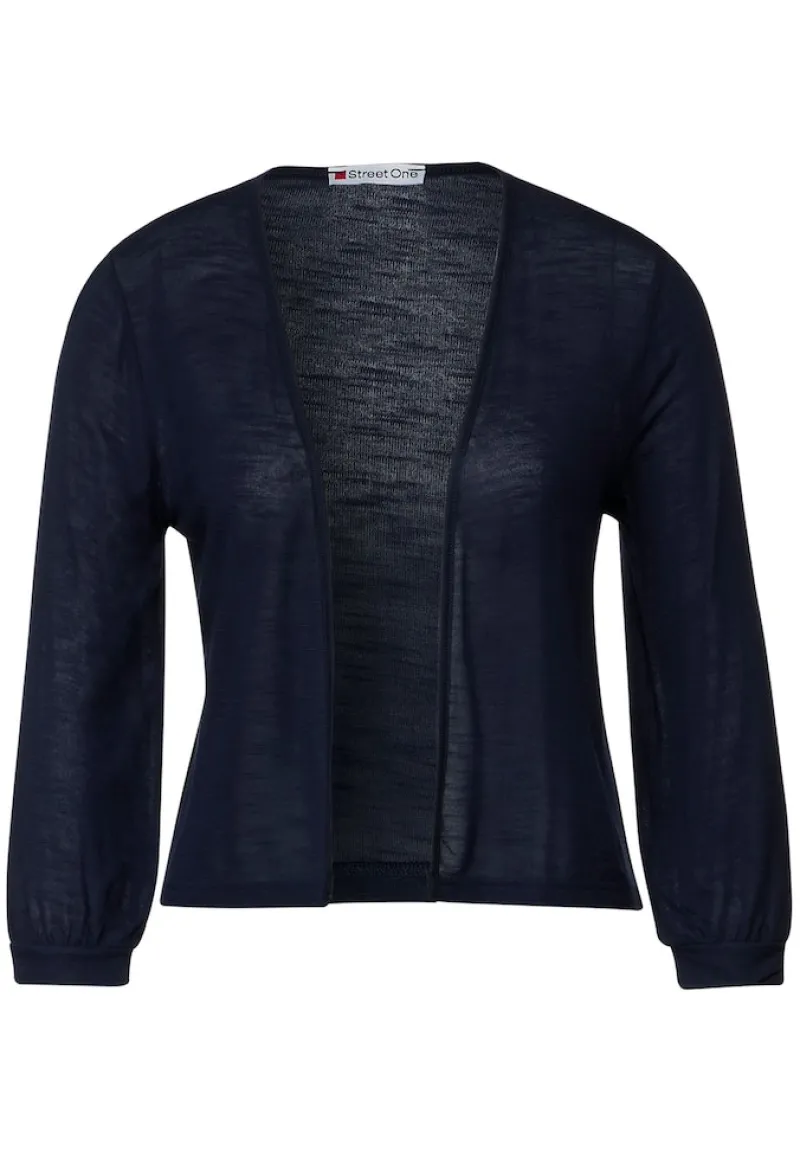 Street One Shirts*Offene Shirtjacke deep blue