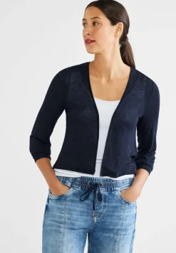 Street One Shirts*Offene Shirtjacke deep blue