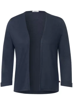 Cecil Shirts*Offene Shirtjacke deep blue