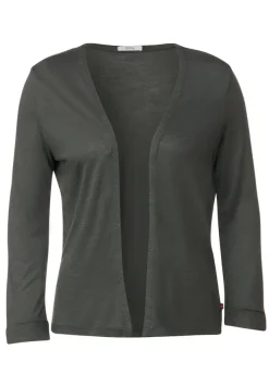 Cecil Shirts*Offene Shirtjacke easy khaki