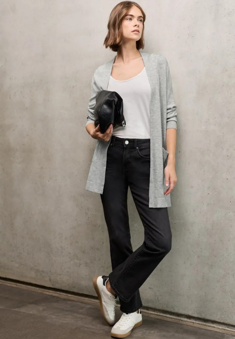 STREET ONE STUDIO Pullover & Sweatshirts*Offener Cardigan heather grey mel.