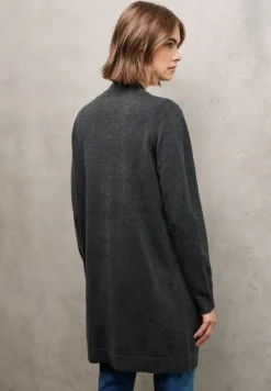 STREET ONE STUDIO Pullover & Sweatshirts*Offener Cardigan industrial grey mel.