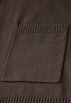Street One Pullover & Sweatshirts*Offener Cosy Cardigan dark nomad brown mel.