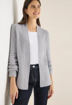 Cecil Pullover & Sweatshirts*Offener Cosy Cardigan luna grey melange