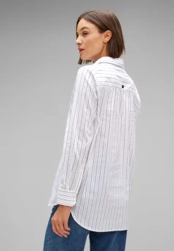 Street One Blusen*Office Longbluse white