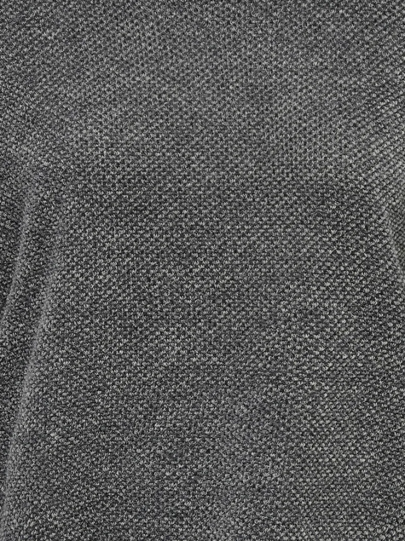 Only Shirts*ONLALBA 3/4 TOP JRS NOOS Dark Grey Melange