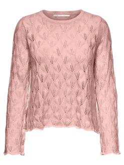 Only Pullover & Sweatshirts*ONLALBI LIFE L/S PULLOVER CC KNT rosette