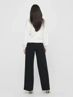 Only Pullover & Sweatshirts*ONLALEXA PUFF L/S PULLOVER KNT Cloud Dancer