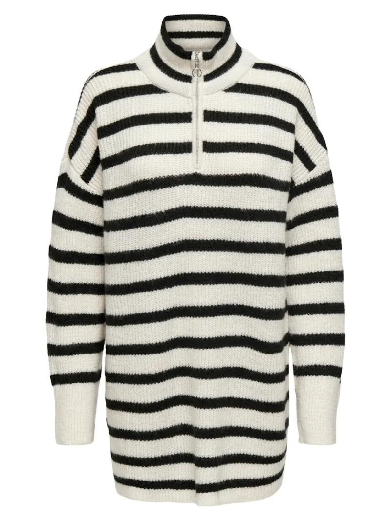 Only Pullover & Sweatshirts*ONLALFRIDA L/S HALF-ZIP CC KNT tofu