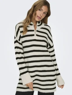 Only Pullover & Sweatshirts*ONLALFRIDA L/S HALF-ZIP CC KNT tofu