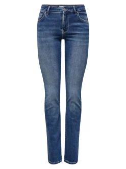 Only Jeans*ONLALICIA REG STRT DNM DOT879 NOOS Medium Blue Denim