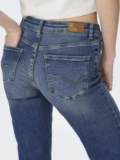 Only Jeans*ONLALICIA REG STRT DNM DOT879 NOOS Medium Blue Denim
