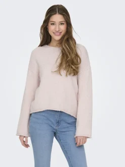 Only Pullover & Sweatshirts*ONLALVILDA LS O-NECK CC KNT Rose Smoke