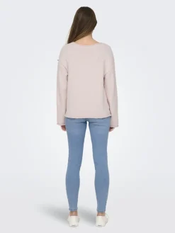 Only Pullover & Sweatshirts*ONLALVILDA LS O-NECK CC KNT Rose Smoke