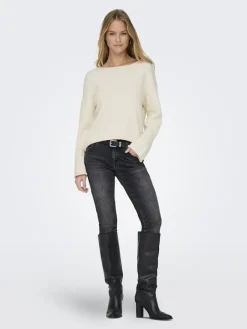 Only Pullover & Sweatshirts*ONLALVILDA LS O-NECK CC KNT birch