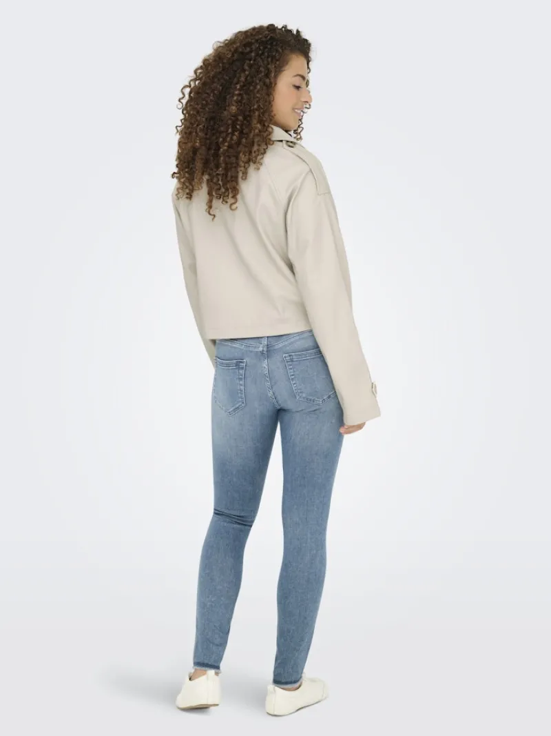 Only Jacken*ONLAMIA FAUX LEATHER JACKET CC OTW pumice stone