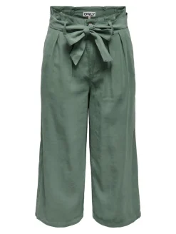 Only Hosen*ONLAMINTA-ARIS LIFE HW PB CULOT WVN dark forest