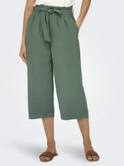 Only Hosen*ONLAMINTA-ARIS LIFE HW PB CULOT WVN dark forest