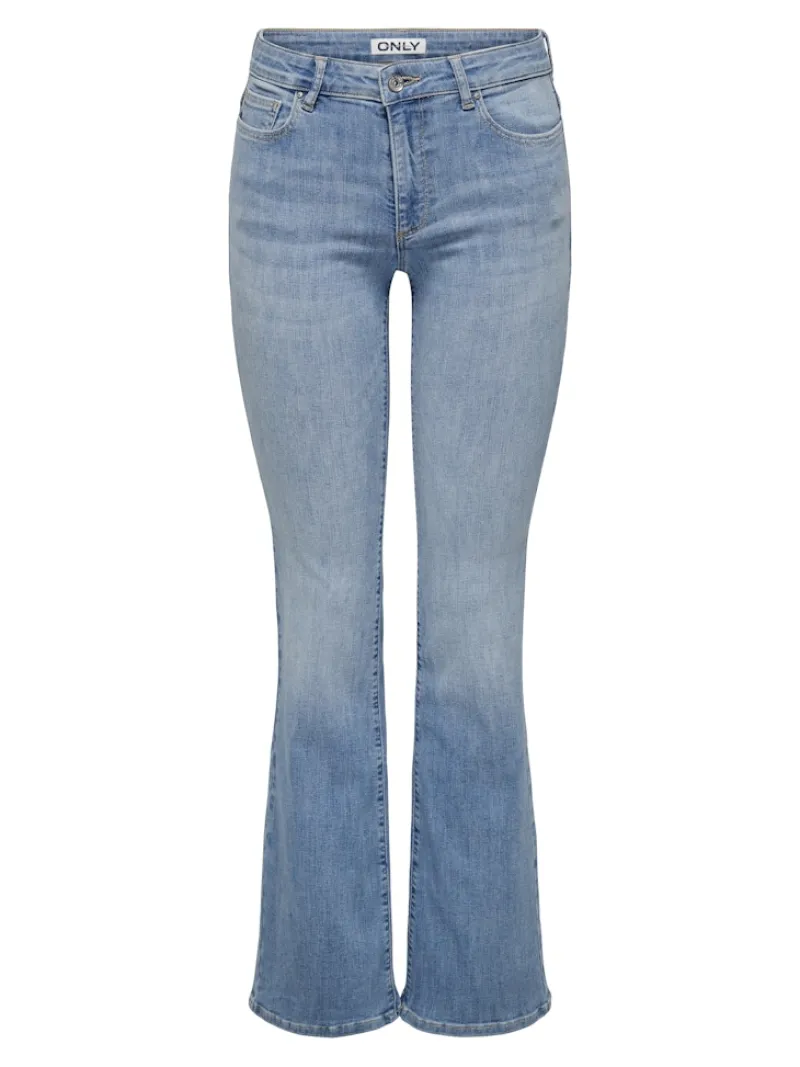 Only Jeans*ONLANN MID FLARED DNM SOO611 NOOS Light Blue Denim