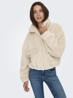 Only Jacken*ONLANNA CONTACT LIFE SOL JACKET CC OTW pumice stone