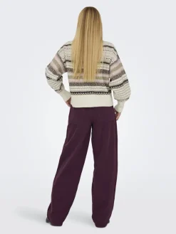 Only Pullover & Sweatshirts*ONLARIANNE L/S PULLOVER KNT NOOS pumice stone1